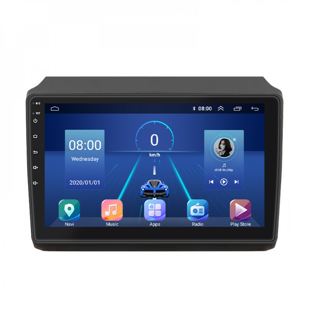 Штатная магнитола Lesko для Peugeot Boxer II Рестайлинг 2011-н.в. экран 9" 4/64Gb 4G Wi-Fi GPS Top