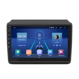 Штатная магнитола Lesko для Peugeot Boxer II Рестайлинг 2011-н.в. экран 9" 6/128Gb 4G Wi-Fi GPS Top