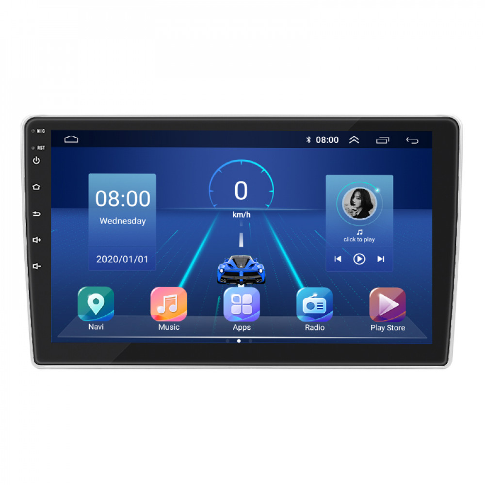 Штатная магнитола Lesko для Peugeot Expert II Рестайлинг 2012-2016 экран 9" 6/128Gb 4G Wi-Fi GPS Top