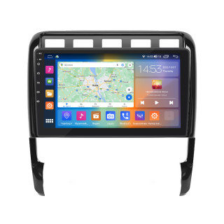 Штатная магнитола Lesko для Porsche Cayenne I Рестайлинг (957) 2007-2010 экран 9" 4/64Gb CarPlay 4G Wi-Fi GPS Prime