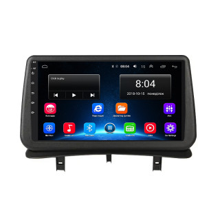 Штатная магнитола Lesko для Renault Clio III Рестайлинг 2009-2014 экран 9" 2/32Gb Wi-Fi GPS Base