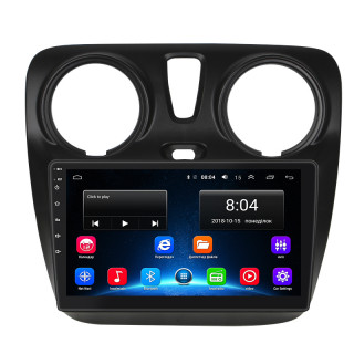 Штатная магнитола Lesko для Renault Dokker I 2012-2021 экран 9" 2/32Gb Wi-Fi GPS Base