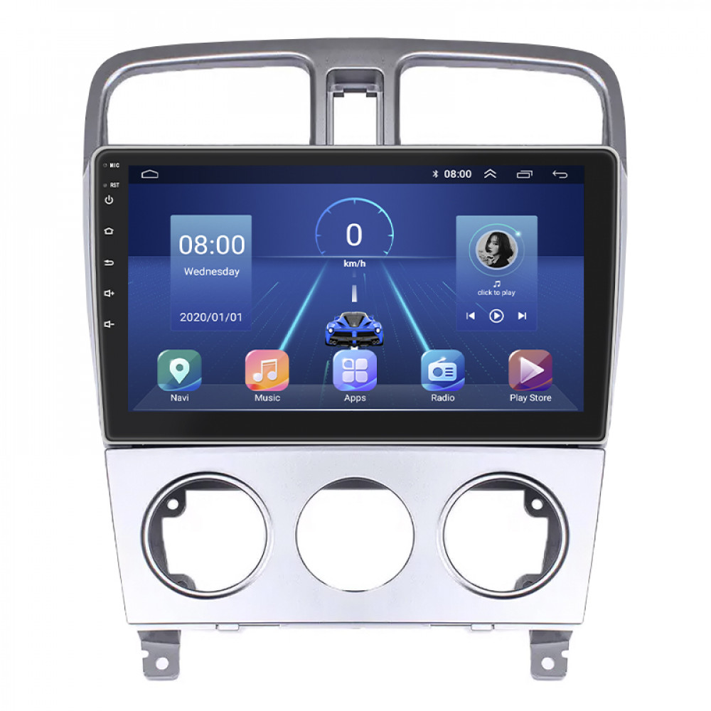 Штатная магнитола Lesko для Subaru Forester II 2002-2005 экран 9" 2/32Gb 4G Wi-Fi GPS Top