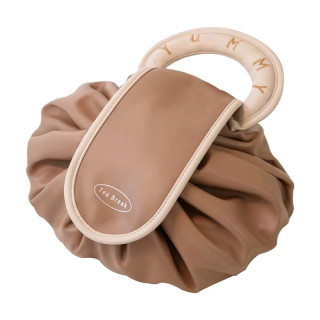 Женская косметичка #4018 несесер органайзер бьюти кейс сумка органайзер для путешествий Brown