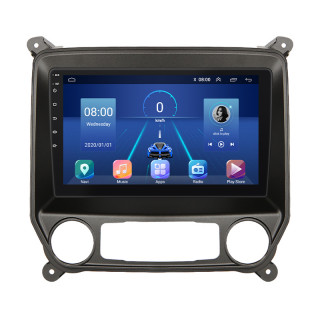 Штатная магнитола Lesko для Chevrolet Silverado III (K2XX) 2013-2015 экран 10" 2/32Gb 4G Wi-Fi GPS Top