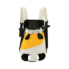 Рюкзак- кенгуру для животных A10010-YW Yellow White L