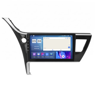 Штатная магнитола Lesko для Toyota Auris II Рестайлинг 2015-2018 экран 10" 2/32Gb CarPlay 4G Wi-Fi GPS Prime