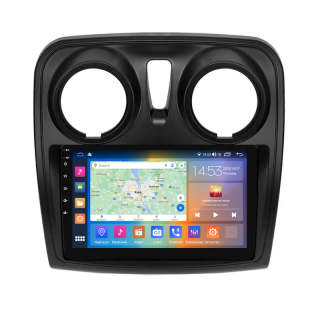 Штатная магнитола Lesko для Dacia Lodgy  2017-н.в. экран 9" 4/64Gb CarPlay 4G Wi-Fi GPS Prime