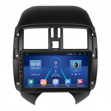 Штатная магнитола Lesko для Nissan Almera III (G15) 2012-2018 экран 9" 2/32Gb 4G Wi-Fi GPS Top