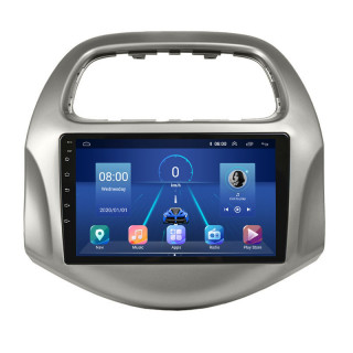 Штатная магнитола Lesko для Chevrolet Spark III (M300) Рестайлинг 2020-н.в. экран 9" 2/32Gb 4G Wi-Fi GPS Top