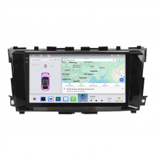 Штатная магнитола Lesko для Nissan Altima V (L33) 2012-2018 экран 9" 4/64 QLED CarPlay 4G Wi-Fi GPS 360 Prime
