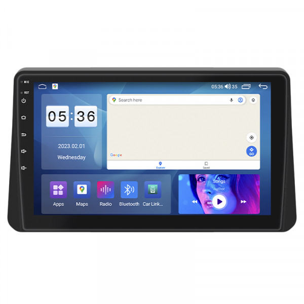 Штатная магнитола Lesko для Nissan Altima VI (L34) 2018-н.в. экран 10" 4/64Gb CarPlay 4G Wi-Fi GPS Prime