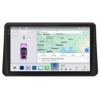 Штатная магнитола Lesko для Nissan Altima VI (L34) 2018-н.в. экран 10" 4/64 QLED CarPlay 4G Wi-Fi GPS 360 Prime