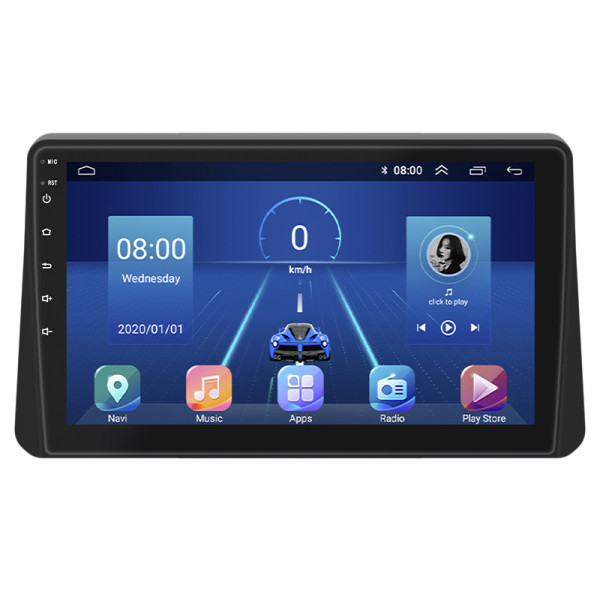 Штатная магнитола Lesko для Nissan Altima VI (L34) 2018-н.в. экран 10" 4/64Gb 4G Wi-Fi GPS Top