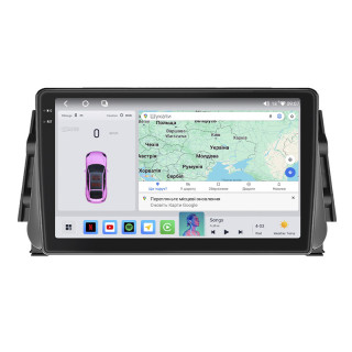 Штатная магнитола Lesko для Nissan Kicks I Рестайлинг 2020-н.в. экран 9" 4/64 QLED CarPlay 4G Wi-Fi GPS 360 Prime