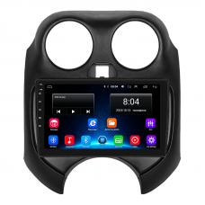 Штатная магнитола Lesko для Nissan Micra IV (K13) 2010-2013 экран 9" 2/32Gb Wi-Fi GPS Base