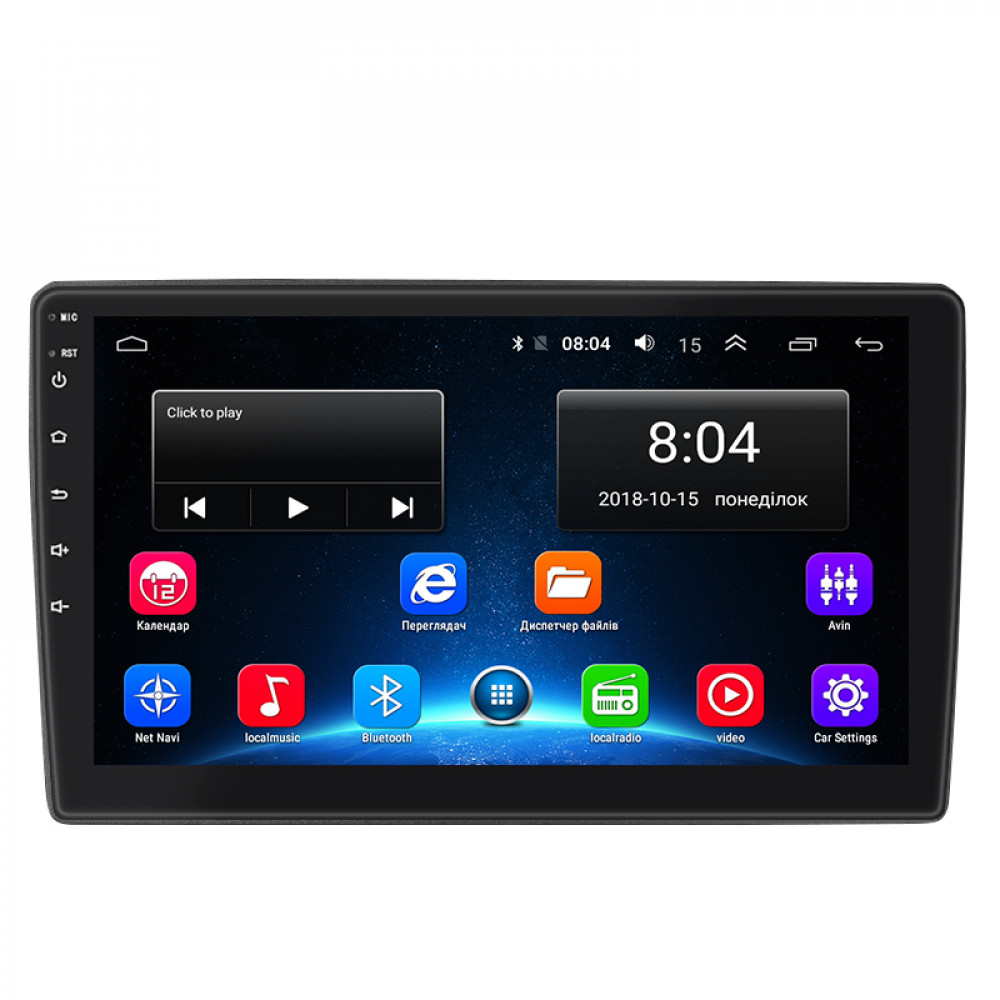 Штатная магнитола Lesko для Nissan Navara (Frontier) III (D40) ver 2 2005-2010 экран 9" 2/32Gb Wi-Fi GPS Base