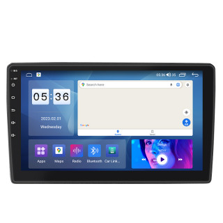 Штатная магнитола Lesko для Nissan Navara (Frontier) III (D40) ver 2 2005-2010 экран 9" 2/32Gb CarPlay 4G Wi-Fi GPS Prime