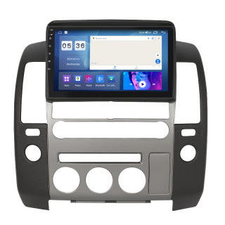 Штатная магнитола Lesko для Nissan Navara (Frontier) III (D40) Рестайлинг 2010-2015 экран 9" 2/32Gb CarPlay 4G Wi-Fi GPS Prime