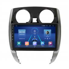 Штатная магнитола Lesko для Nissan Note II 2012-2016 экран 10" 4/64Gb 4G Wi-Fi GPS Top