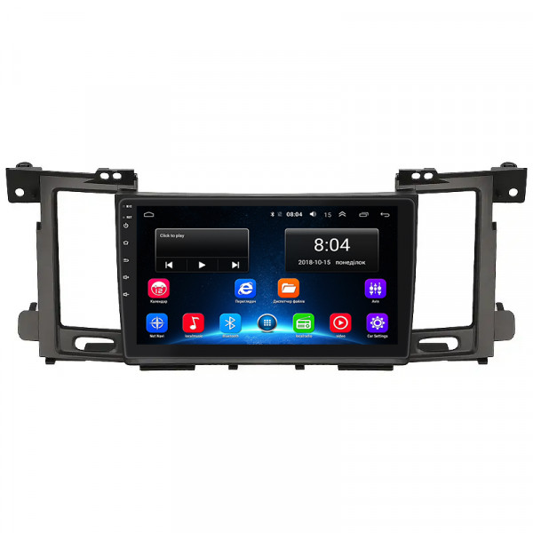 Штатная магнитола Lesko для Nissan Patrol VI (Y62) 2010-2014 экран 9" 2/32Gb Wi-Fi GPS Base