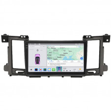 Штатная магнитола Lesko для Nissan Patrol VI (Y62) 2010-2014 экран 9" 4/64 QLED CarPlay 4G Wi-Fi GPS 360 Prime