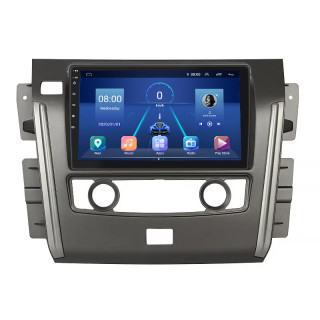 Штатная магнитола Lesko для Nissan Patrol VI (Y62) ver 2 2010-2020 экран 10" 6/128Gb 4G Wi-Fi GPS Top