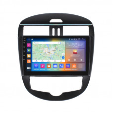 Штатная магнитола Lesko для Nissan Pulsar VI (C13) 2014-2018 экран 10" 4/64Gb CarPlay 4G Wi-Fi GPS Prime