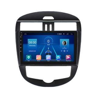 Штатная магнитола Lesko для Nissan Pulsar VI (C13) 2014-2018 экран 10" 4/32Gb 4G Wi-Fi GPS Top