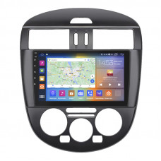 Штатная магнитола Lesko для Nissan Pulsar VI (C13) Manual AC 2014-2018 экран 9" 4/64Gb CarPlay 4G Wi-Fi GPS Prime