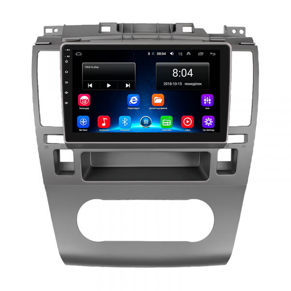 Штатная магнитола Lesko для Nissan Tiida I 2004-2012 экран 9" 2/32Gb Wi-Fi GPS Base
