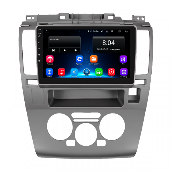 Штатная магнитола Lesko для Nissan Versa I 2006-2012 экран 9" 2/32Gb Wi-Fi GPS Base