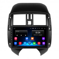 Штатная магнитола Lesko для Nissan Versa II Рестайлинг 2014-2019 экран 9" 2/32Gb Wi-Fi GPS Base