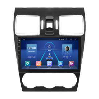 Штатная магнитола Lesko для Subaru Forester IV 2012-2015 экран 9" 6/128Gb 4G Wi-Fi GPS Top