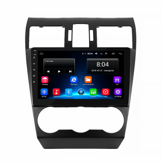 Штатная магнитола Lesko для Subaru Forester IV Рестайлинг 2015-2016 экран 9" 2/32Gb Wi-Fi GPS Base