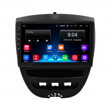 Штатная магнитола Lesko для Toyota Aygo I 2005-2009 экран 10" 2/32Gb Wi-Fi GPS Base