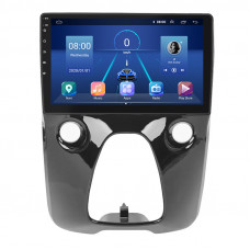 Штатная магнитола Lesko для Toyota Aygo II 2014-2018 экран 10" 2/32Gb 4G Wi-Fi GPS Top