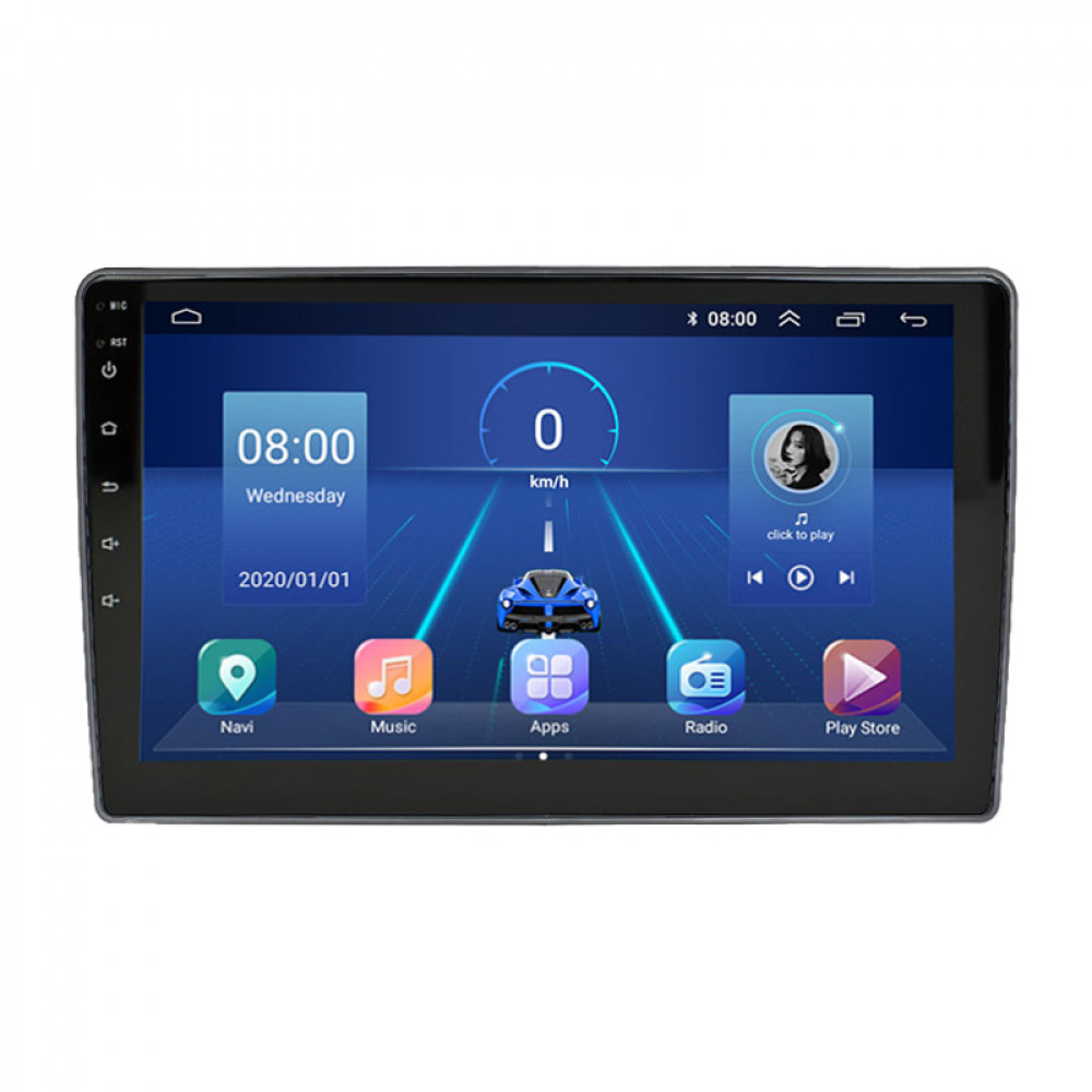 Штатная магнитола Lesko для Chevrolet Traverse I 2008-2012 экран 10" 6/128Gb 4G Wi-Fi GPS Top