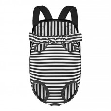 Рюкзак-кенгуру для животных DT834 Strip Black + White L