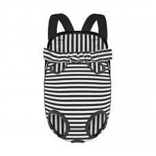 Рюкзак-кенгуру для животных DT834 Strip Black + White M