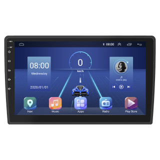 Штатная магнитола Lesko для Chrysler Aspen  2006-2008 экран 9" 4/64Gb 4G Wi-Fi GPS Top