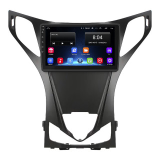 Штатная магнитола Lesko для Hyundai Azera II 2011-2014 экран 9" 2/32Gb Wi-Fi GPS Base