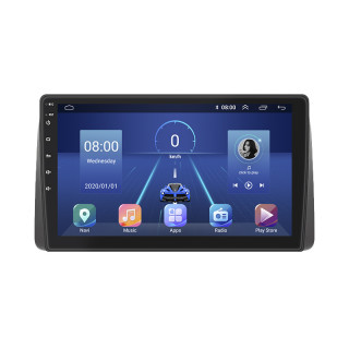 Штатная магнитола Lesko для Chrysler Voyager V Рестайлинг 2011-2016 экран 9" 2/32Gb Wi-Fi GPS Base