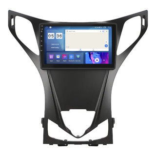 Штатная магнитола Lesko для Hyundai Grandeur V 2011-2014 экран 9" 4/64Gb CarPlay 4G Wi-Fi GPS Prime