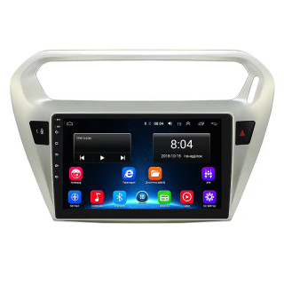 Штатная магнитола Lesko для Citroen C-Elysee I Рестайлинг 2016-н.в. экран 9" 2/32Gb Wi-Fi GPS Base