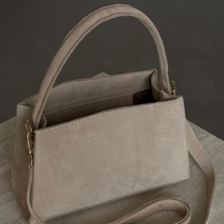 Женская сумка замшевая Каролина мокко