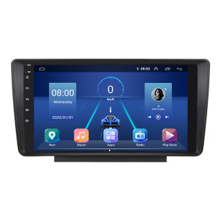 Штатная магнитола Lesko для Skoda Octavia II (A5) ver 2 2004-2013 экран 9" 4/32Gb 4G Wi-Fi GPS Top