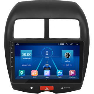 Штатная магнитола Lesko для Citroen C4 Aircross  2012-2017 экран 10" 6/128Gb 4G Wi-Fi GPS Top