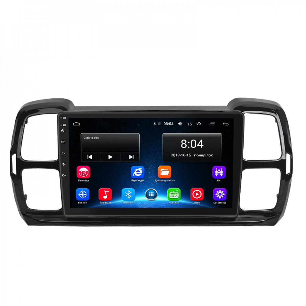 Штатная магнитола Lesko для Citroen C5 Aircross I 2018-н.в. экран 9" 2/32Gb Wi-Fi GPS Base