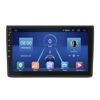 Штатная магнитола Lesko для Fiat Ducato II 2006-2011 экран 9" 4/64Gb 4G Wi-Fi GPS Top